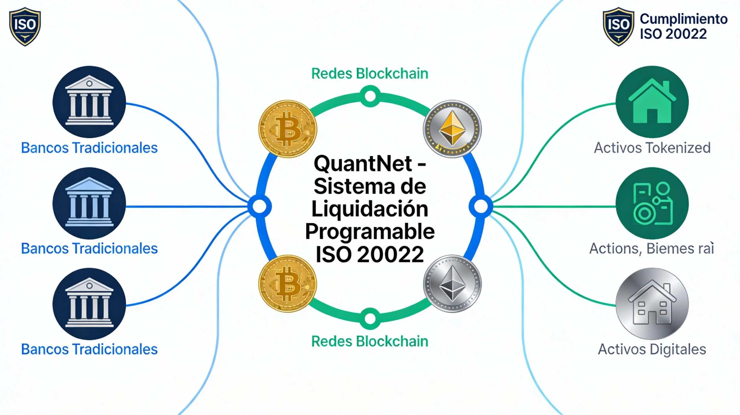QuantNet: La Red de Liquidación Programable ISO 20022