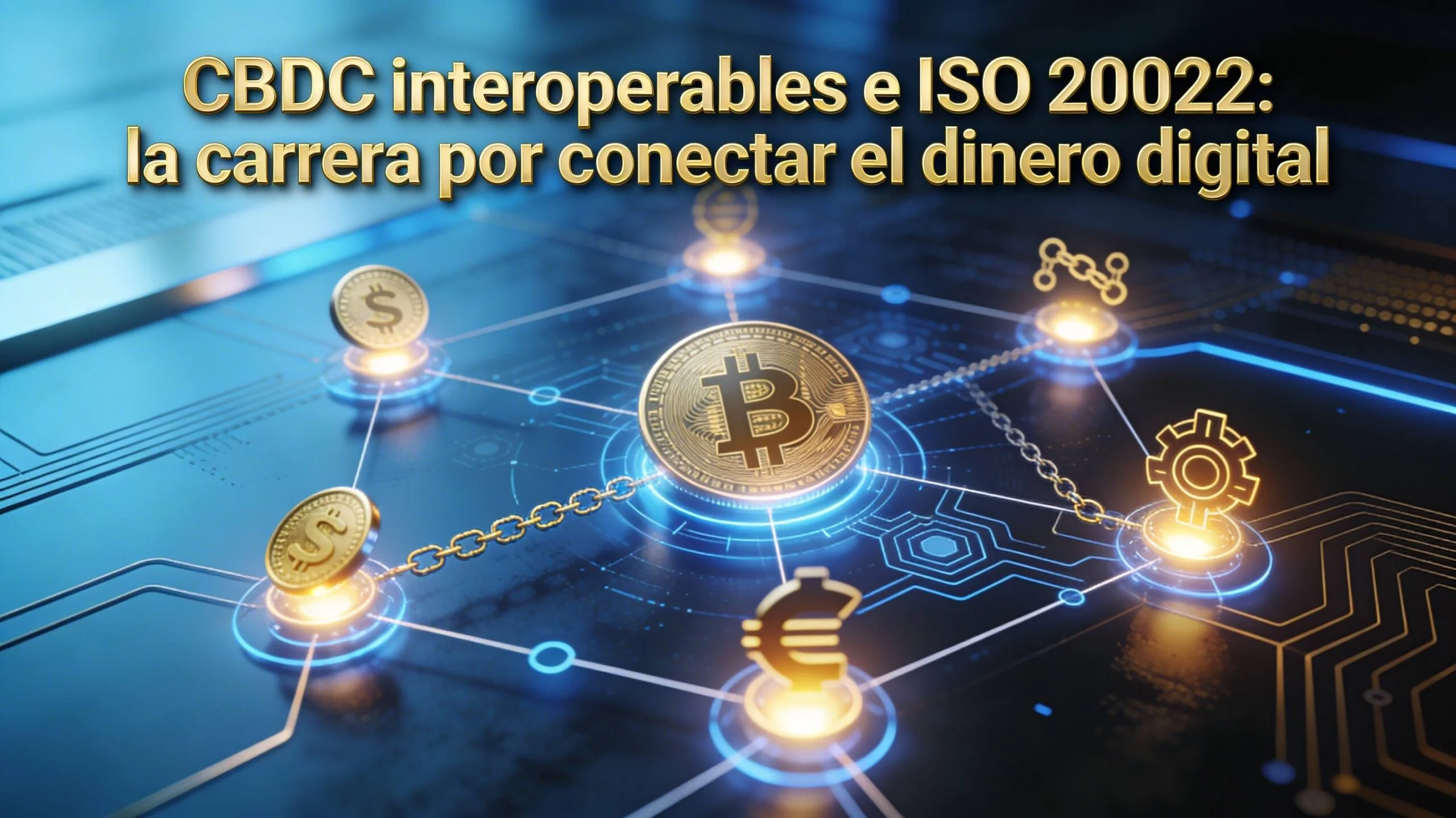 CBDC interoperables e ISO 20022: la carrera por conectar bancos centrales, stablecoins y blockchain privada en 2026